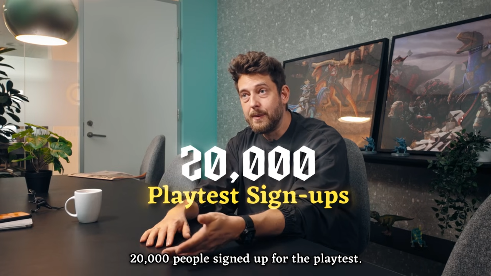 20,000 playtest signups